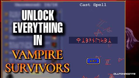 vampire survivors secret codes|All Spells and Cheat Codes in Vampire Survivors & DLC (March。